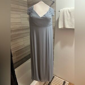 Blue/Grey Long Dress